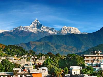 Mountain View from Pokhara City
